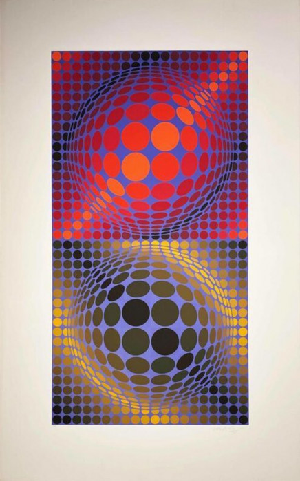 Album Meta: Seven Plates 4 by Victor Vasarely