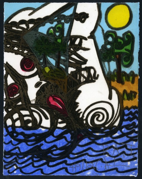 Carroll Dunham, The Nude, 2012/2013