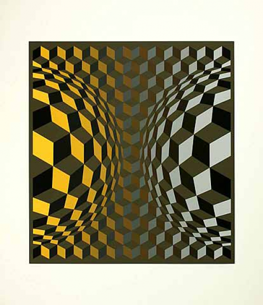 Victor Vasarely, Gordes Cheyt OND, 1971