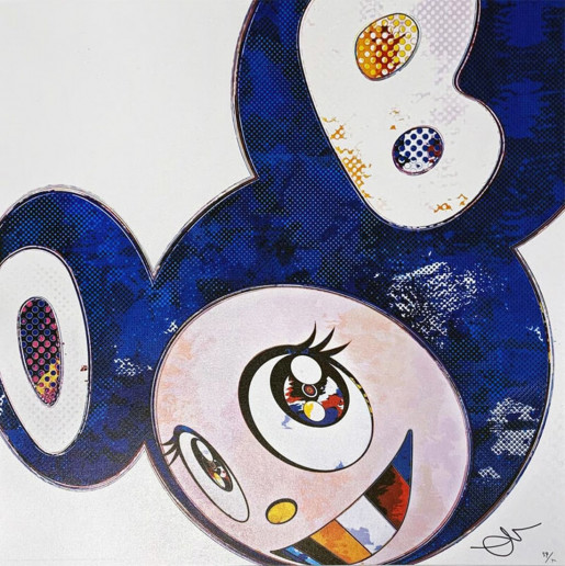 Takashi Murakami, And Then x 727 (Ultra Marine Gunjo), 2013