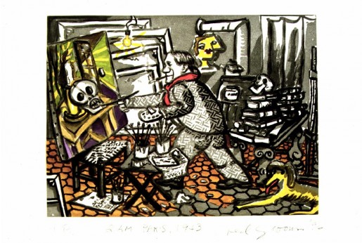 Red Grooms, 2 a.m., Paris, 1943, 1985
