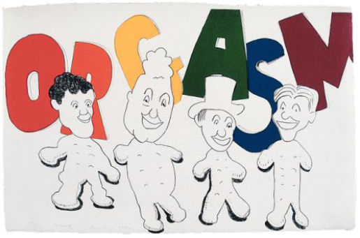 Jim Dine, Orgasm, 1970