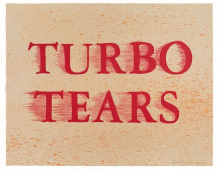 Turbo Tears by Ed Ruscha