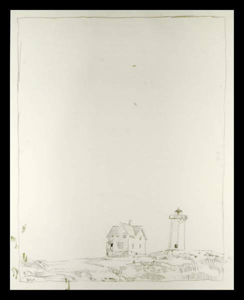 Duncan Hannah, Lighthouse, 1989