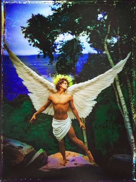 Lost and Found - Good News, Art Edition: Arch Angel Uriel by David LaChapelle