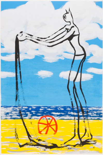 Alain Séchas, Parasol, 2018