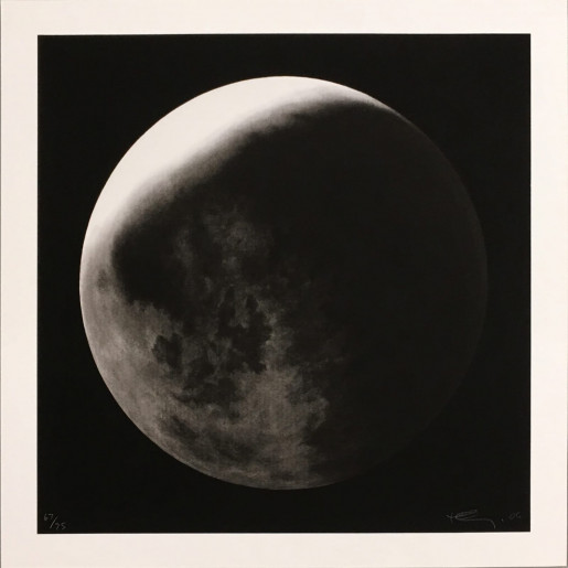 Robert Longo, Untitled (Moon in Shadow), 2006