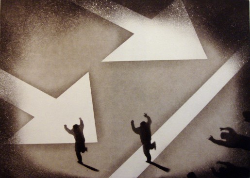 Juan Genoves, Silencio, Silencio: Direccion unica, 1970