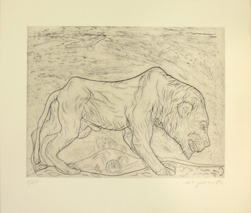 A.R. Penck, Löwe 1, 1988