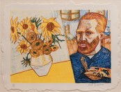 Van Gogh with Sunflowers