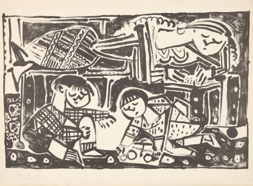 Pablo Picasso, La Mère et les Enfants, 1953