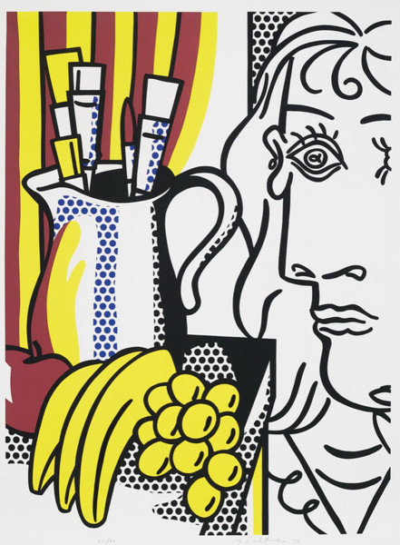 Roy Lichtenstein, Still Life with Picasso (from Hommage à Picasso), 1973