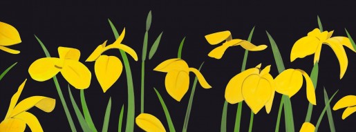 Alex Katz, Yellow Flags 2, 2018