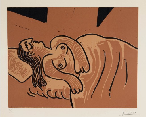 Pablo Picasso, Femme endormie (Dormeuse), 1962