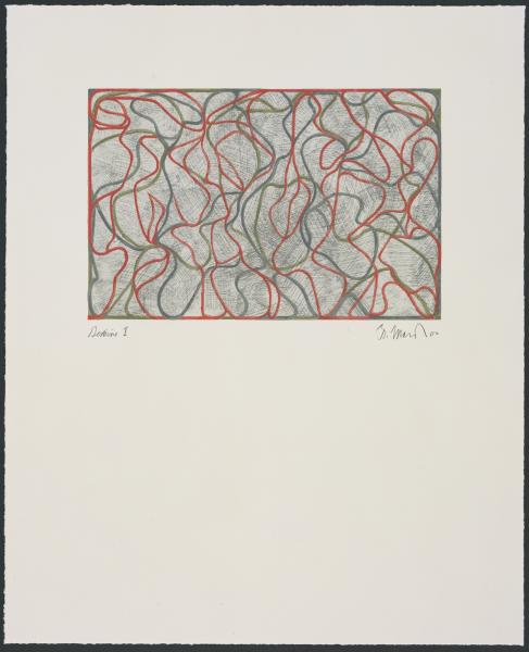 Brice Marden, Distant Muses, 2000