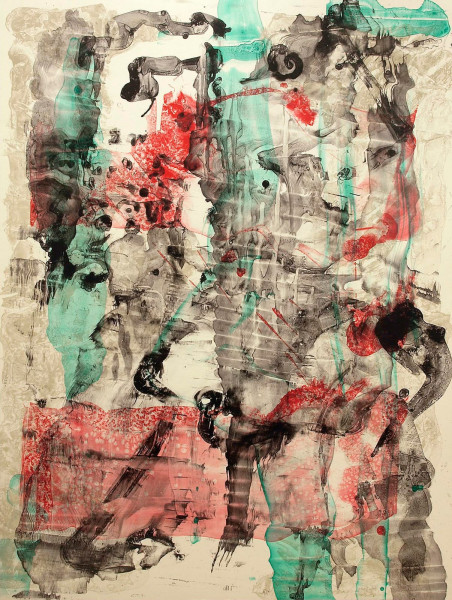 Ed Moses, Untitled Abstraction, 1992-2009