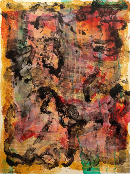 Ed Moses, Untitled Abstraction, 1992-2009