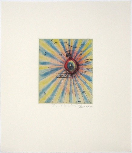 Story of the Eye (from a set of 8, in collaboration with Kate Moss) by Jake & Dinos Chapman