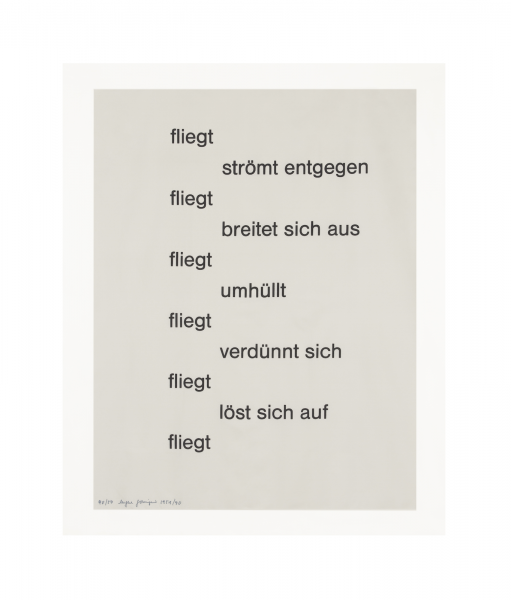 Eugen Gomringer, Untitled, 1951-1990