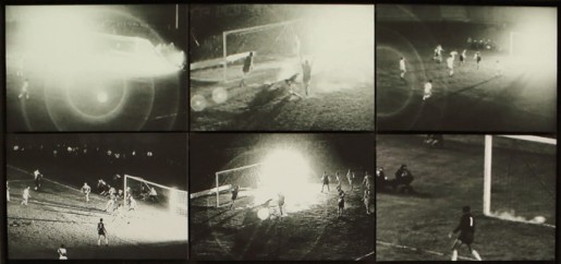Ange Leccia, Foot explosions, 2016