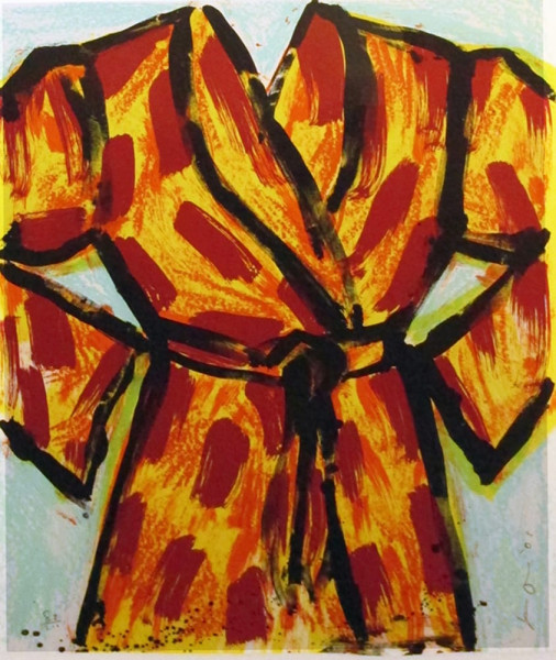 Jim Dine, Black Ink Robe, 2005