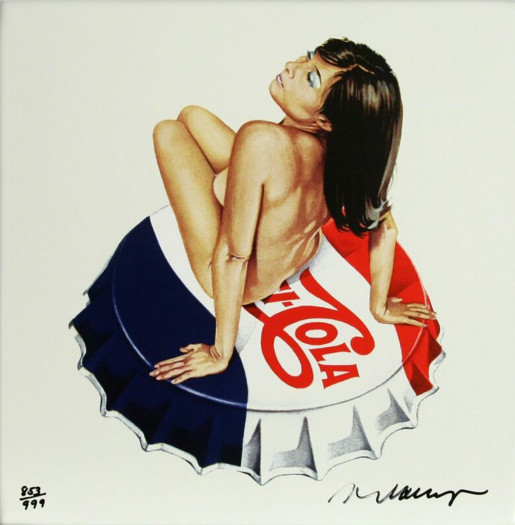 Mel Ramos, Pepsi Cola, 2005