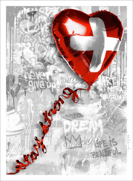 Mr. Brainwash, Stay Strong Swiss, 2020