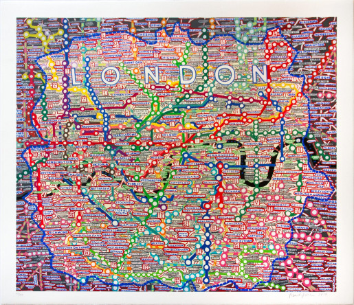 Paula Scher, London, 2018