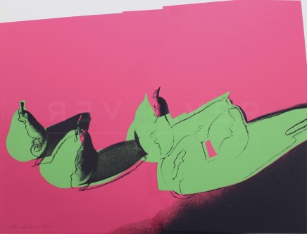 Pears (FS II.203), from the Portfolio “Space Fruit: Still Lifes” by Andy Warhol