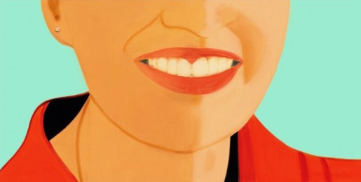 Alex Katz, Big Smile (Vivien), 2021