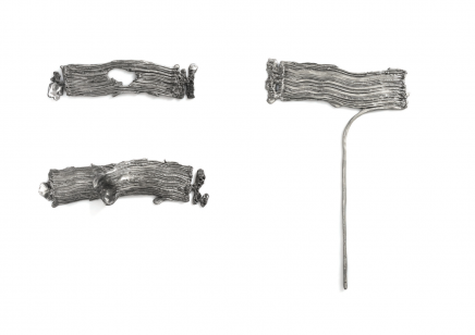 Three Aluminium Castings by Fabian Marcaccio