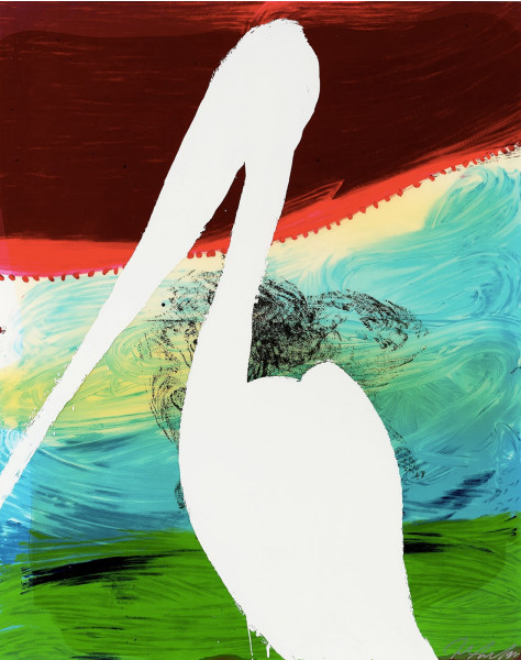 Julian Schnabel, Guiseppe "Brooding On The Vast Abyss", 1998