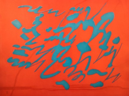 Six Colored Etchings - Print 4 by Giulio Turcato