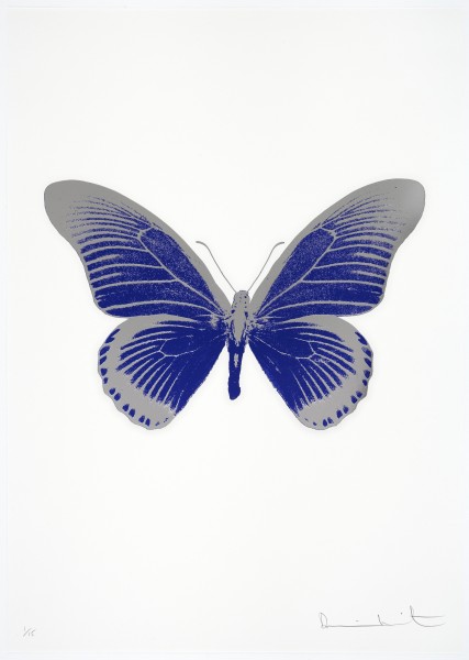 Damien Hirst, The Souls IV - Westminster Blue/Silver Gloss, 2010