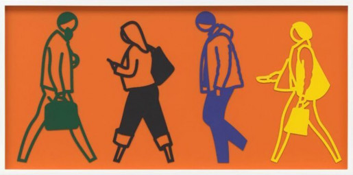 Julian Opie, Street 4, 2020