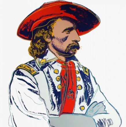 General Custer (FS II.379), from the Portfolio “Cowboys and Indians” by Andy Warhol