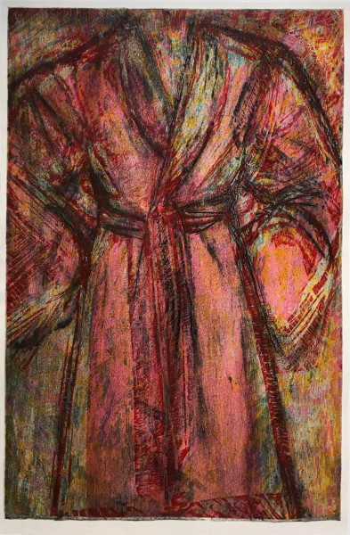 Jim Dine, Rosy Robe, 1998