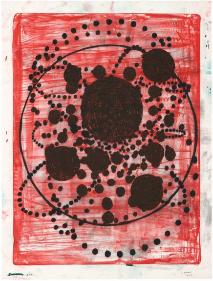Red Stone by Terry Winters