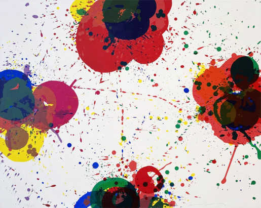Sam Francis, Red Again (SFS-138), 1972