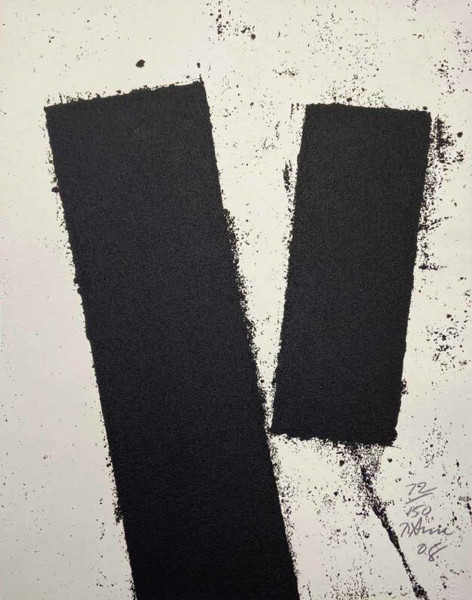 Richard Serra, Promenade Notebook Drawing for Obama (from: Artists for Obama Portfolio), 2008