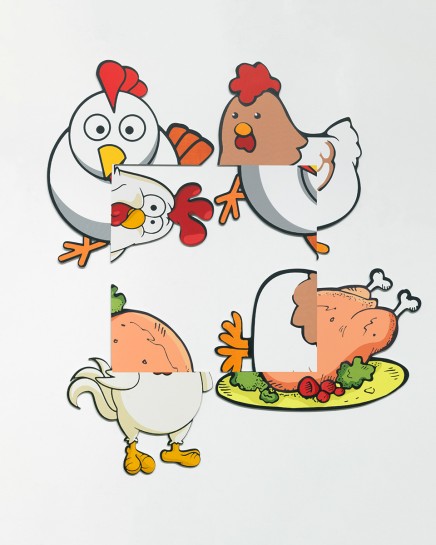 Chicken Rotation by Urs Fischer