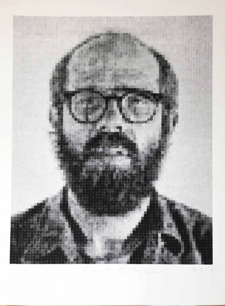Chuck Close, Self Portrait 2, 2012