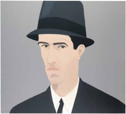 Alex Katz, Alex Katz, Self-Portrait (Passing), 1990