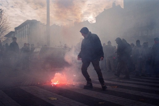 Julian Röder, Protests against EU summit in Brussels, Belgium, 2001