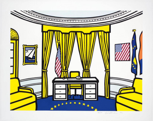 Roy Lichtenstein, The Oval Office, 1992