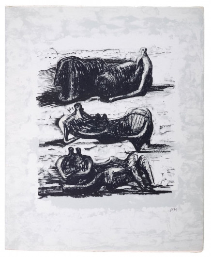 Reclining Figures by Henry Moore
