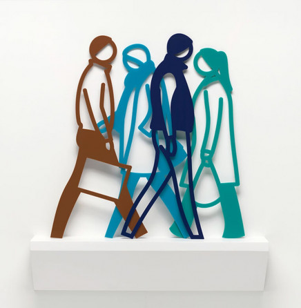 Belgium 1  by Julian Opie