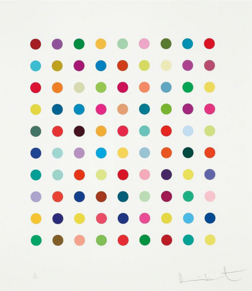 Damien Hirst, Lanatoside B, 2011