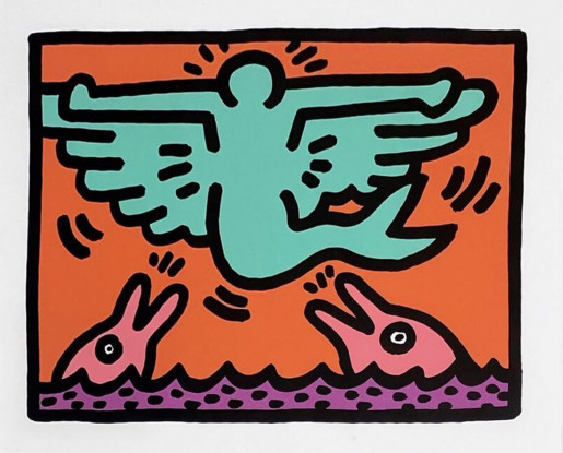 Keith Haring, Pop Shop V (B), 1989