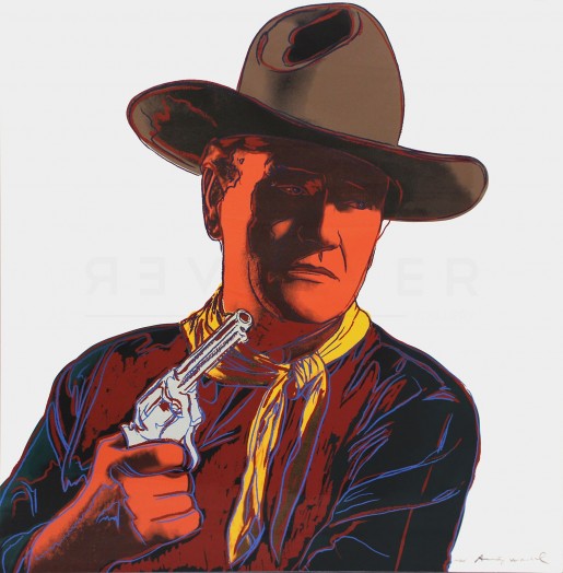 Andy Warhol, John Wayne (FS II.377), from the Portfolio “Cowboys and Indians”, 1986